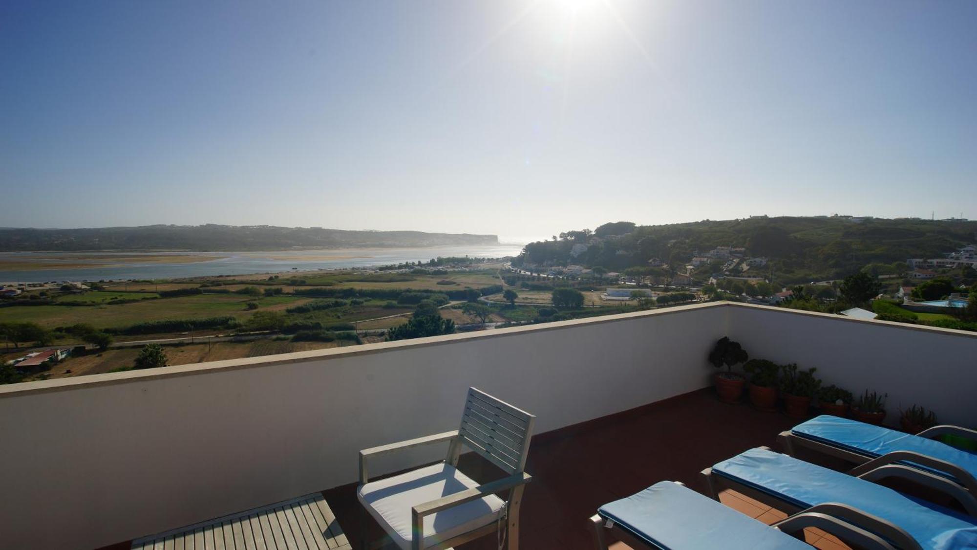 Casa Feliz Obidos Lagoon And Sea View Foz do Arelho Exterior photo